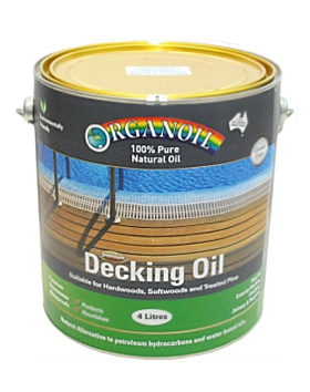 Pure Natural Decking Oil - Clear - Organoil